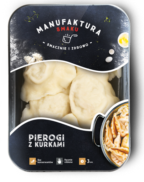 Pierogi z kurkami
